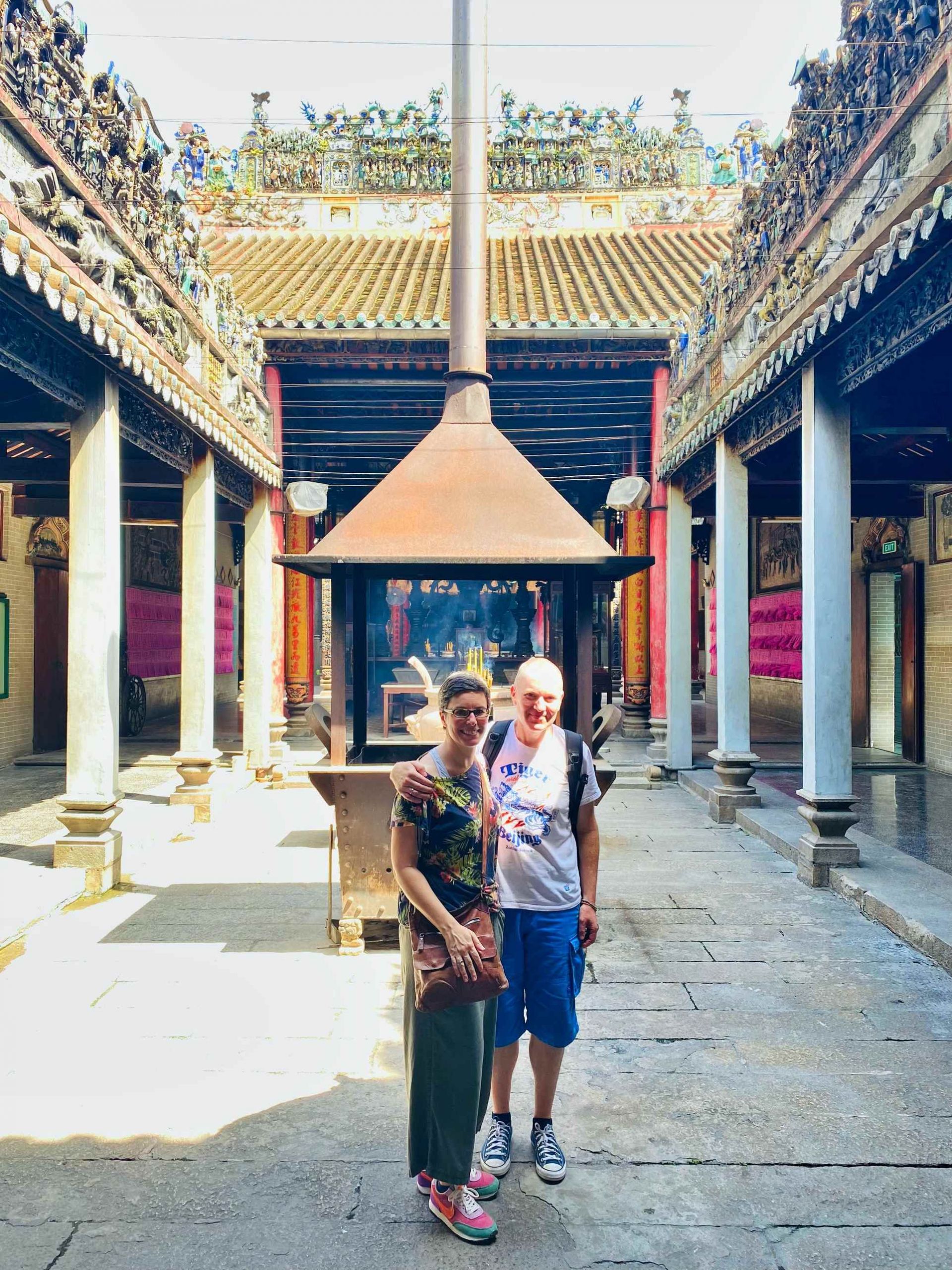 Thien Hau Temple - Saigon cultural walking tour - SaigonWalks