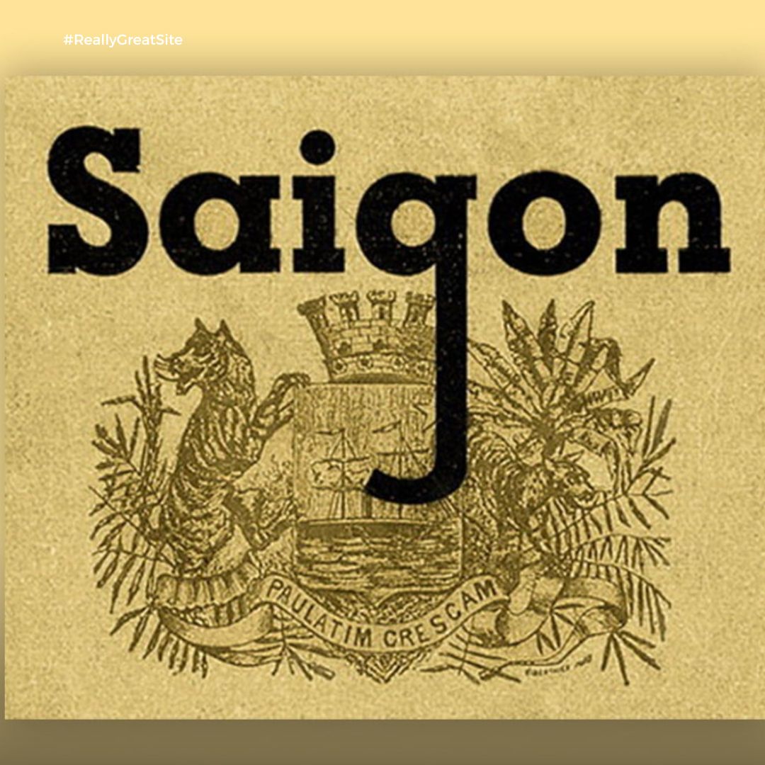 Saigon's inaugural. Logo: A glimpse of 158 years ago | Saigonwalks