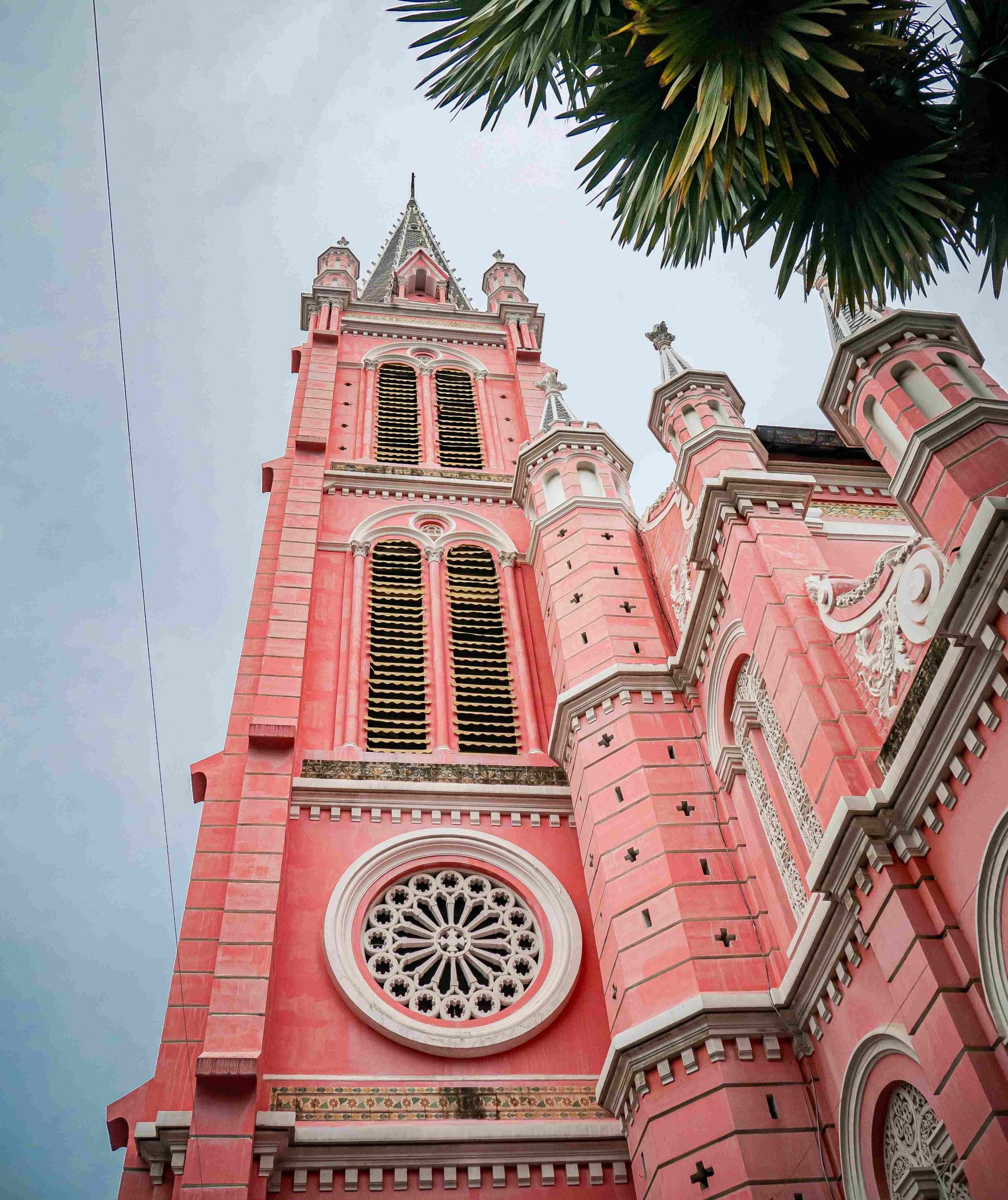 Tan Dinh church (Pink church) - saigonwalks walking tour in hochiminh city 